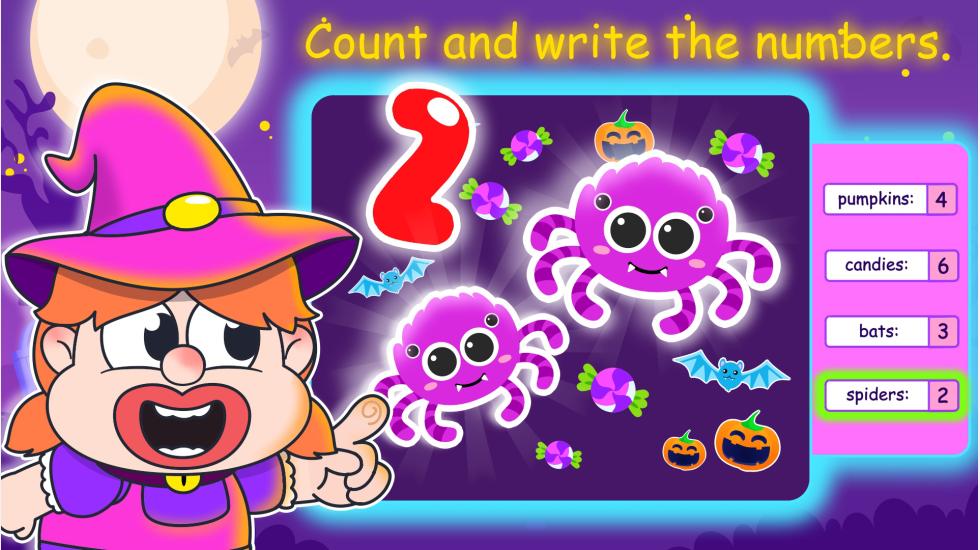 Learn Halloween Shapes and Letters-Happy Halloween Song