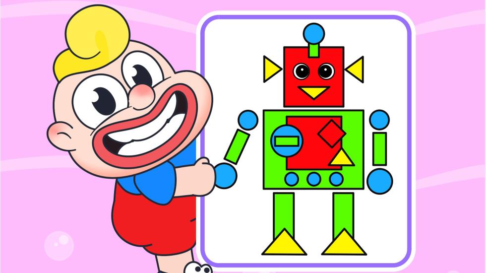 Shape World Song - Circle, Square, Triangle, Rectangle