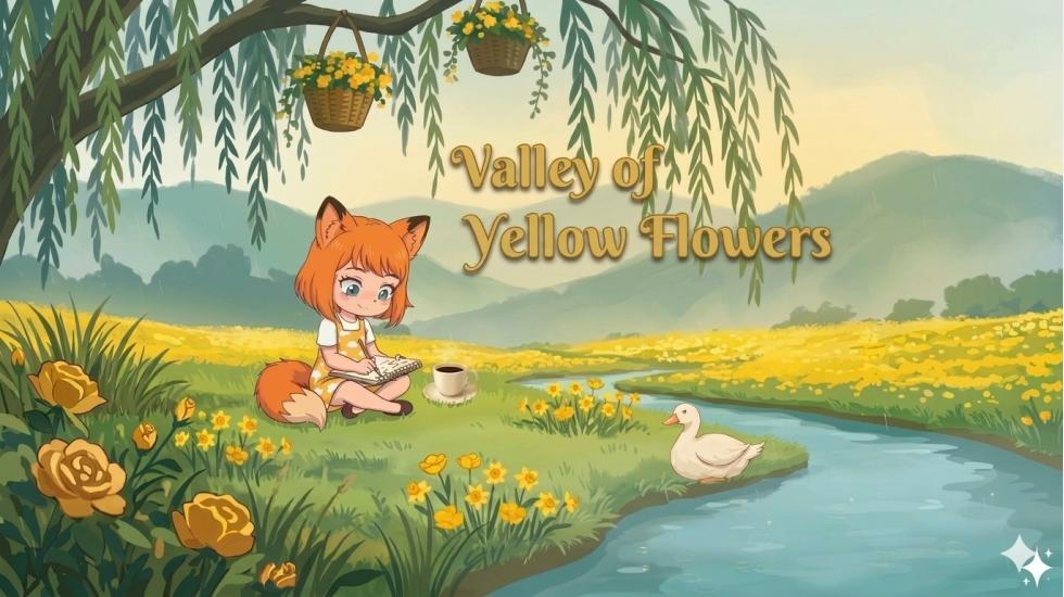 Valley of Yellow Flowers
