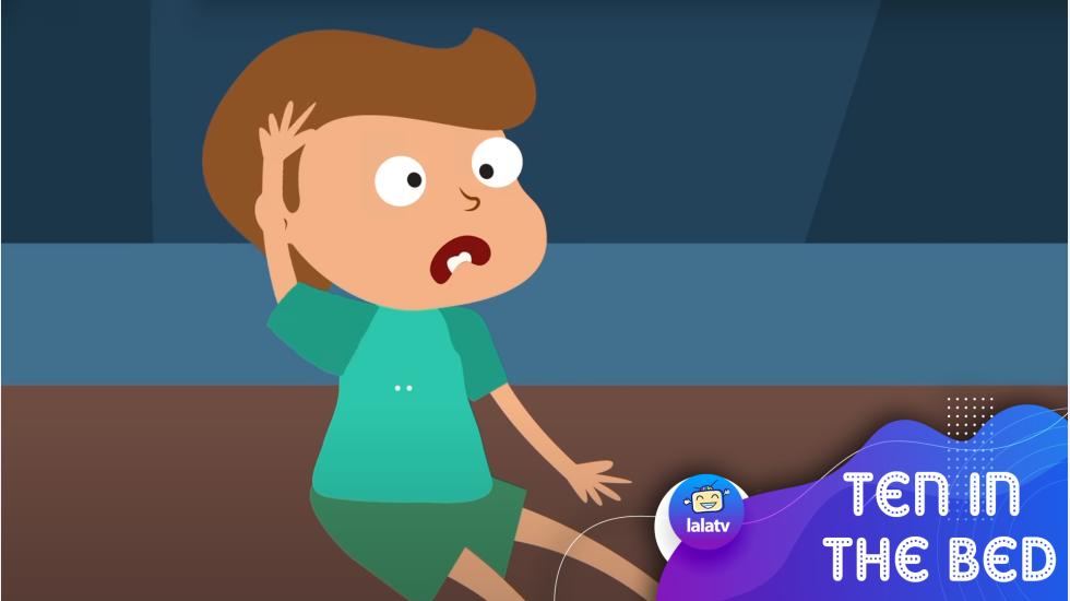 Ten in the Bed | Bé học tiếng Anh qua nhạc thiếu nhi tiếng Anh | Ten in the Bed Nursery Rhyme
