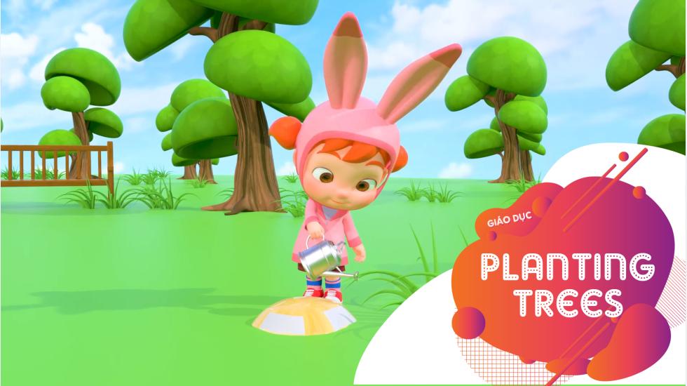 LaLa Schools | PLANTING TREES - Nursery Rhymes & Kids Songs