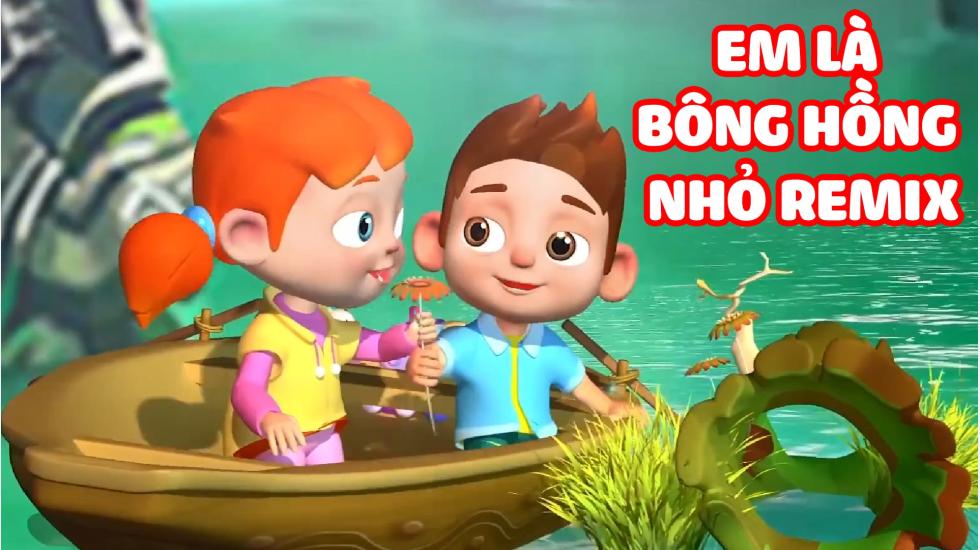 Em Là Bông Hồng Nhỏ Remix | Nhạc Thiếu Nhi Remix Hay Nhất 2020