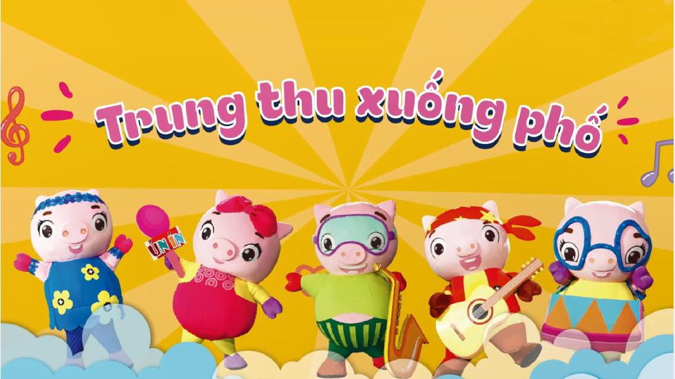 Trung Thu Xuống Phố - MV Nhạc Ủn Ỉn Trung Thu Vui Nhộn Cho Bé Hay Nhất 2020