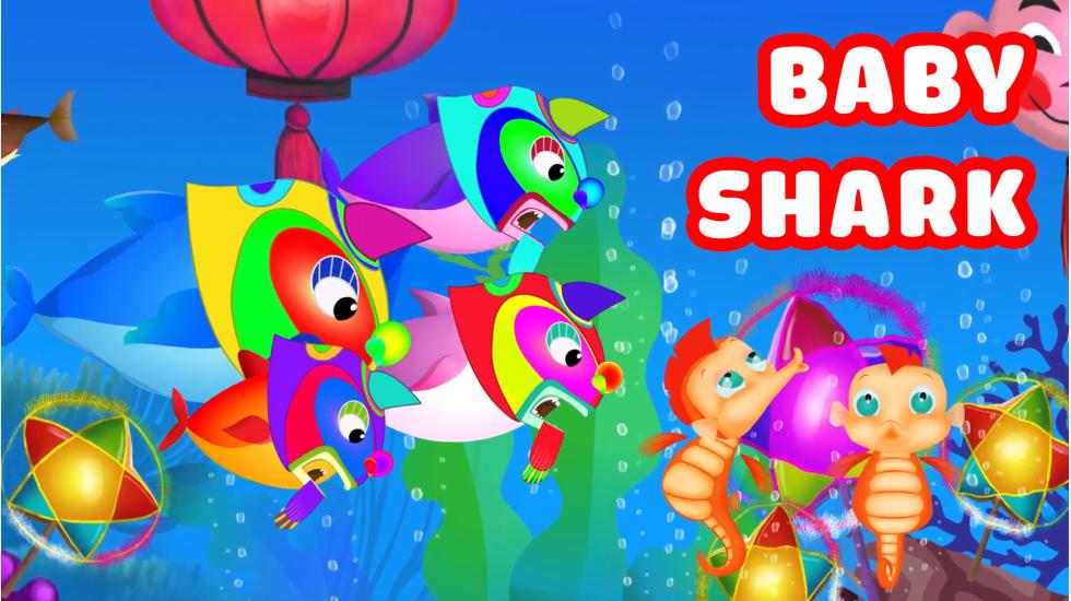 Trung Thu 2020 - Baby shark ( P3)  | Nhạc Tết Trung Thu Cho Các Em Thiếu Nhi