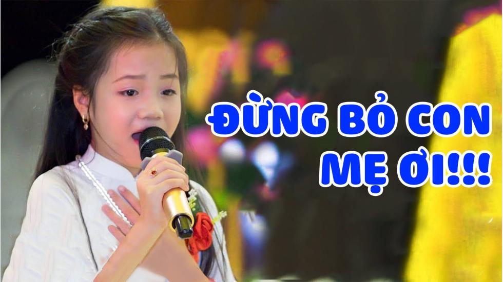 Triệu người Rơi Nước Mắt nghe bé Tú Thanh hát Đừng Bỏ Con Mẹ Ơi trong lễ cầu siêu cho thai nhi