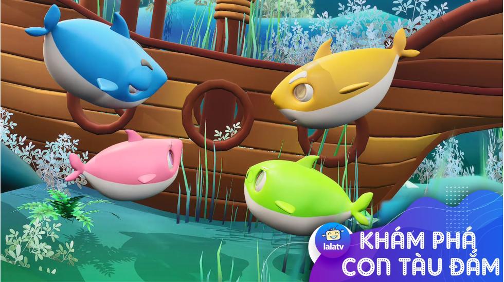 Baby Shark - Khám Phá Con Tàu Đắm