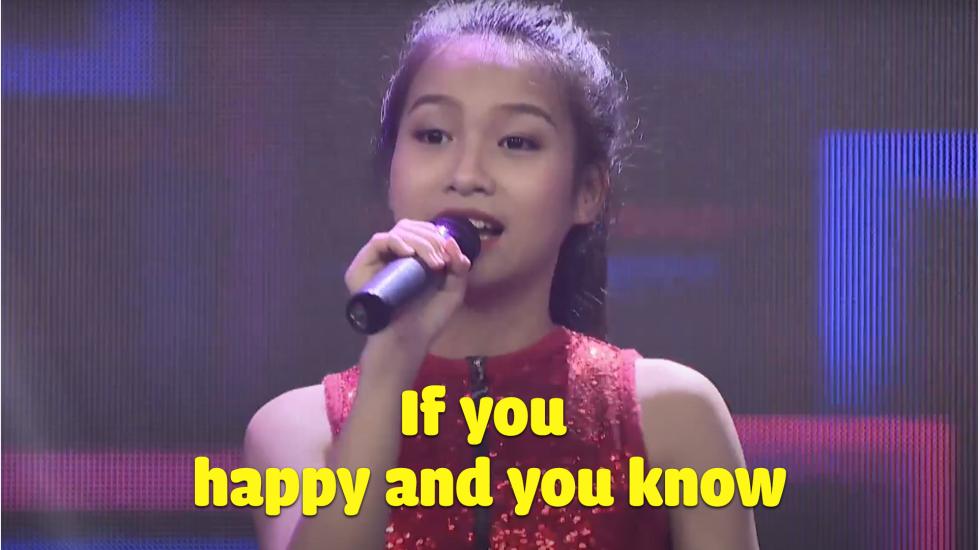 If youre happy and you know - Cao Lê Hà Trang - Nhạc thiếu nhi tiếng Anh - Ca khúc thiếu nhi hay nhất