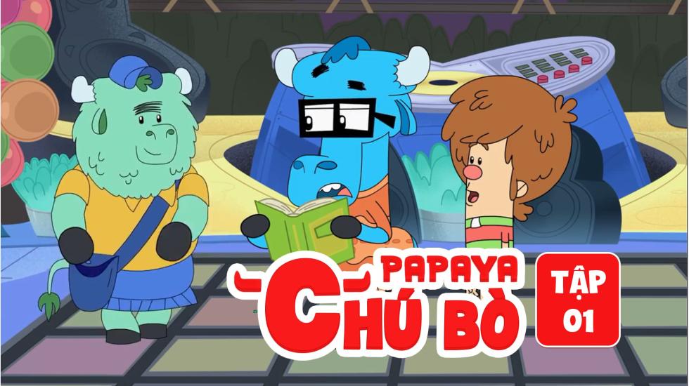 Live: Chú bò ở đảo Papaya  - Phim Hoạt Hình Nước