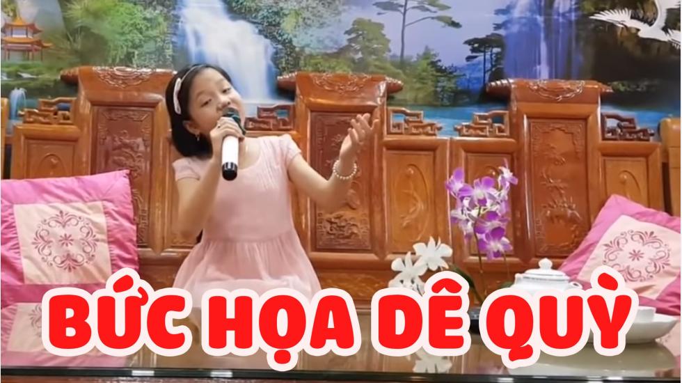 Bức Họa Dê Quỳ - Bé Tú Thanh | Khiến bao giọi nước mắt của những người con nhớ về cha mẹ