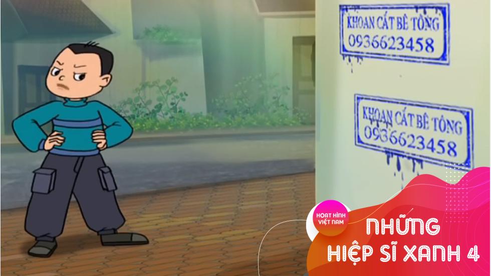 Những Hiệp Sĩ Xanh (Bức tường sạch)- Tập 4 | Phim Hoạt Hình Việt Nam 2021