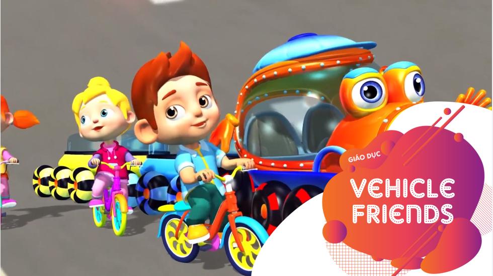 LaLa Schools | VEHICLE FRIENDS - Nursery Rhymes & Kids Songs