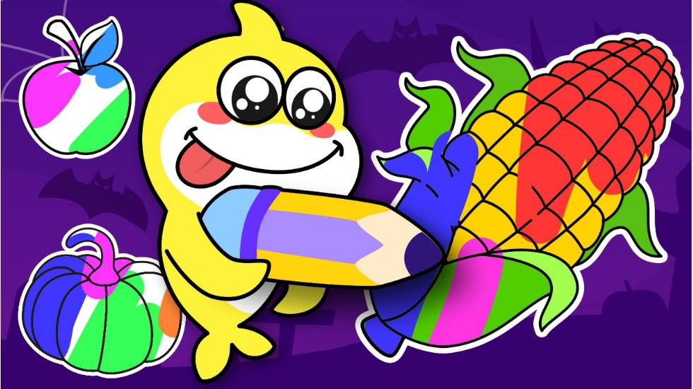 Learn About Fruits With Baby Shark (Baby Shark Series-2d) Learn About Fruits With Baby Shark (Baby Shark Series-2d)