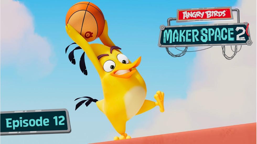 Angry Birds Maker Space_S2_Ep12_Basketball_Trick_Shot Angry Birds Maker Space_S2_Ep12_Basketball_Trick_Shot