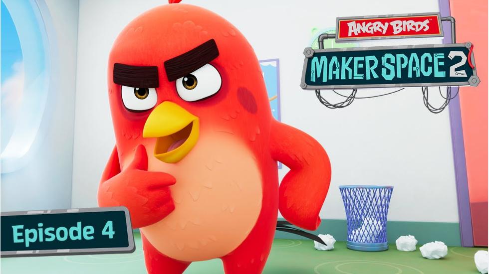 Angry Birds Maker Space_S2_Ep04_Trash_Can_Basketball_Slam Angry Birds Maker Space_S2_Ep04_Trash_Can_Basketball_Slam